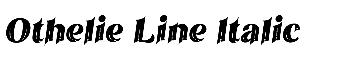 Othelie Line Italic